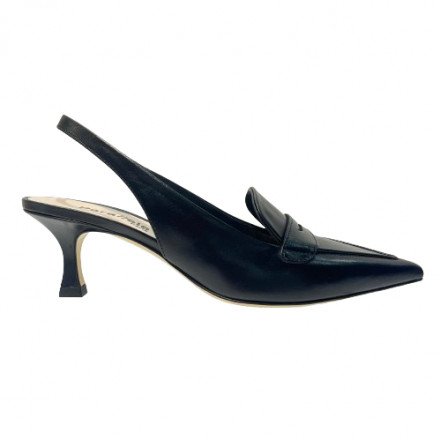 ORTEGA SLINGBACK NOIR PARALLELE