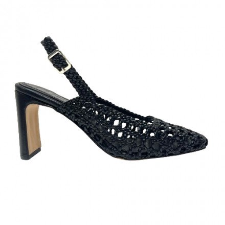 OFELIA SLINGBACK NOIR SOULIERS MARTINEZ
