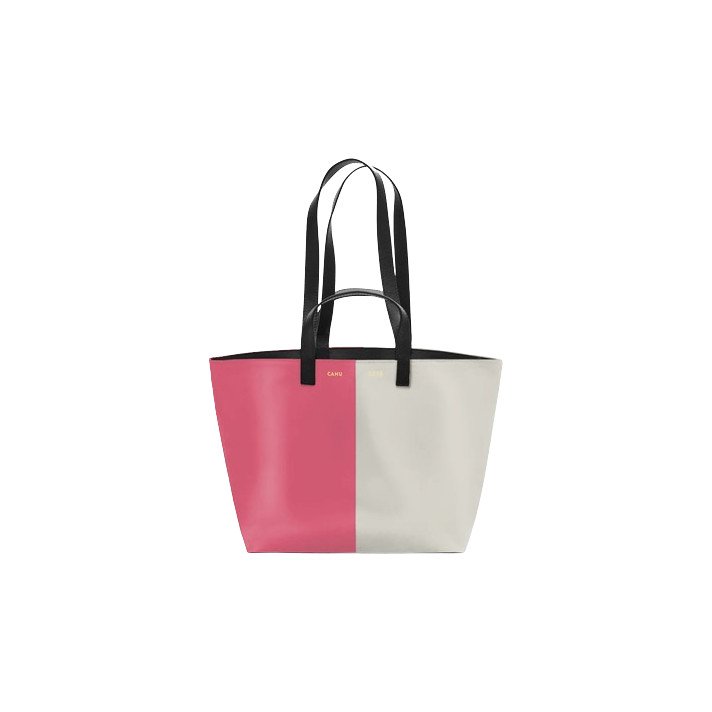 LE PRATIQUE SMALL LIGHT GREY/PINK CAHU