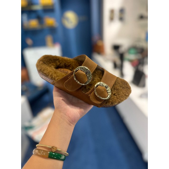 ODETTE PEAU LAINE CUIVRE CLAIS VIROT