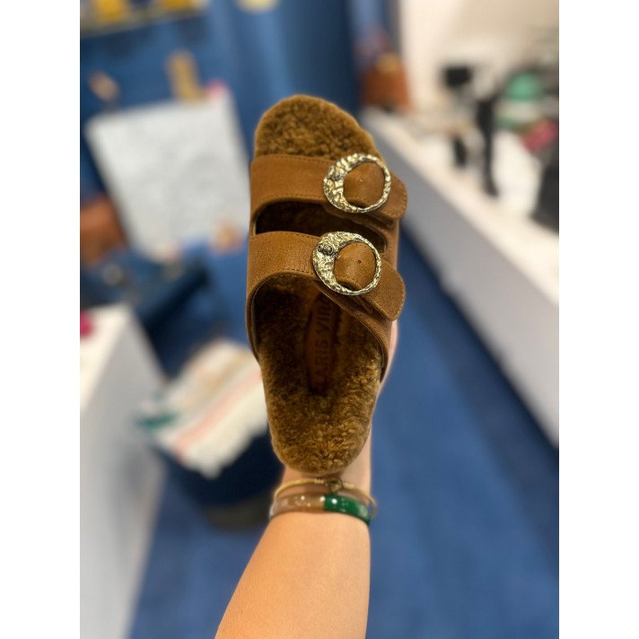 ODETTE PEAU LAINE CUIVRE CLAIS VIROT