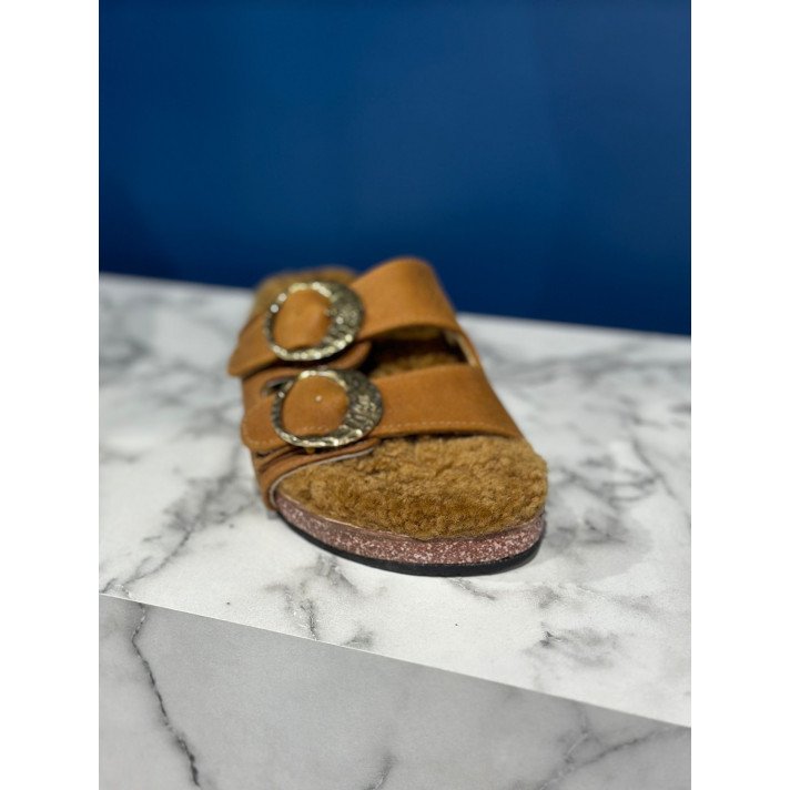 ODETTE PEAU LAINE CUIVRE CLAIS VIROT