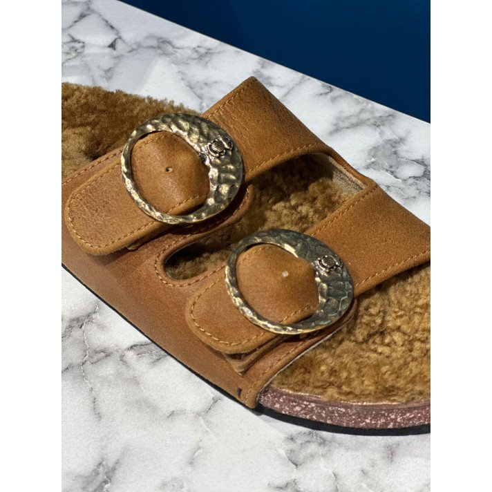 ODETTE PEAU LAINE CUIVRE CLAIS VIROT