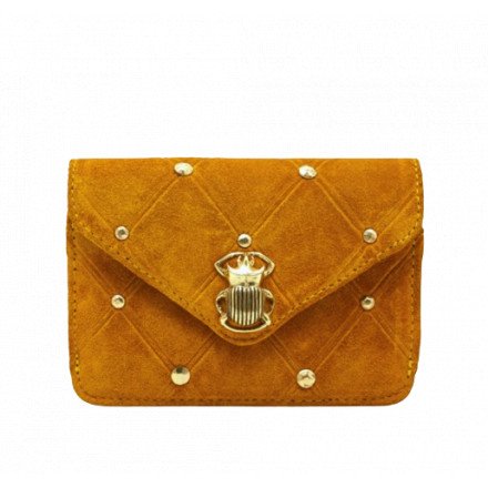 PORTECARTE ALEX CUIR AMBRE CLARIS VIROT