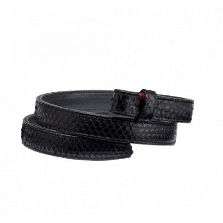 BABY CEINTURE PYTHON NOIR CLARIS VIROT