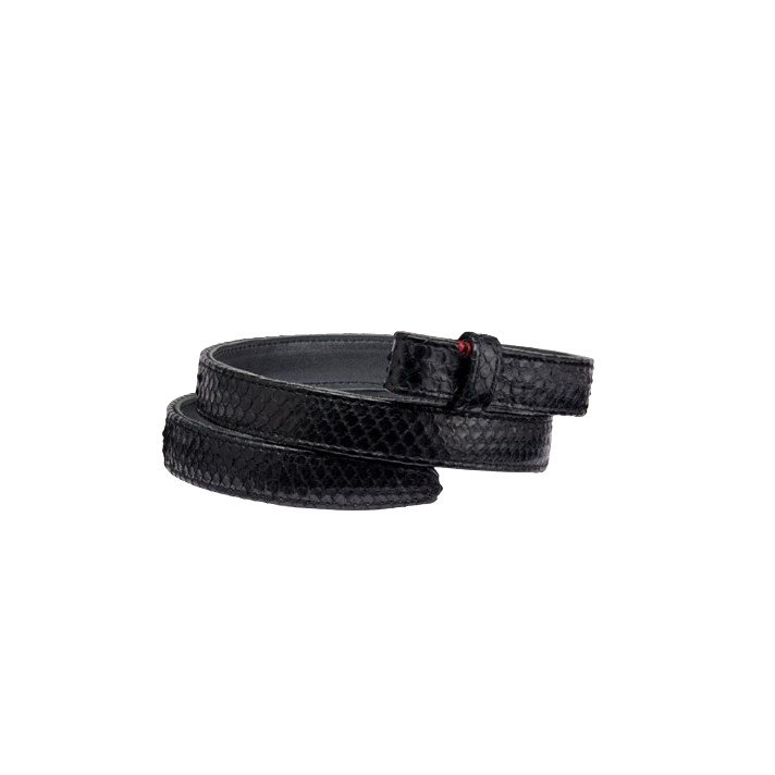 BABY CEINTURE PYTHON NOIR CLARIS VIROT