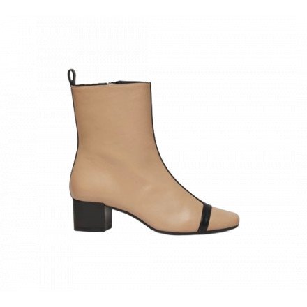 AUDREY BOTTINE BEIGE/NOIR CAREL