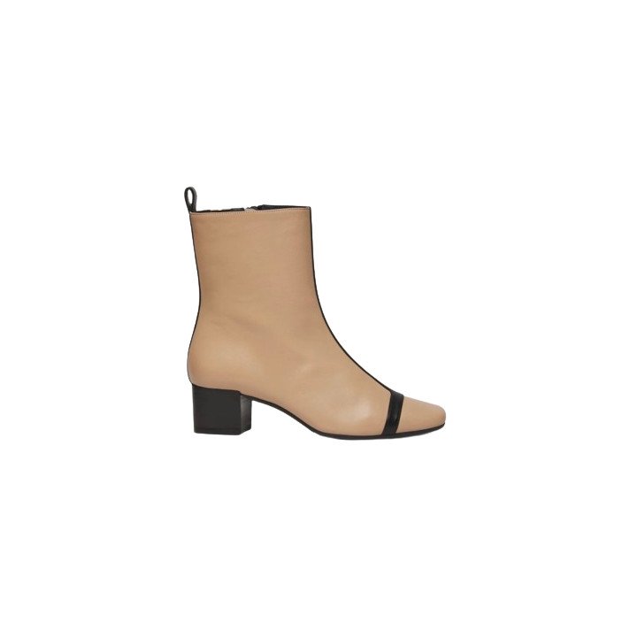 AUDREY BOTTINE BEIGE/NOIR CAREL