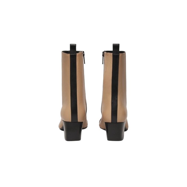 AUDREY BOTTINE BEIGE/NOIR CAREL