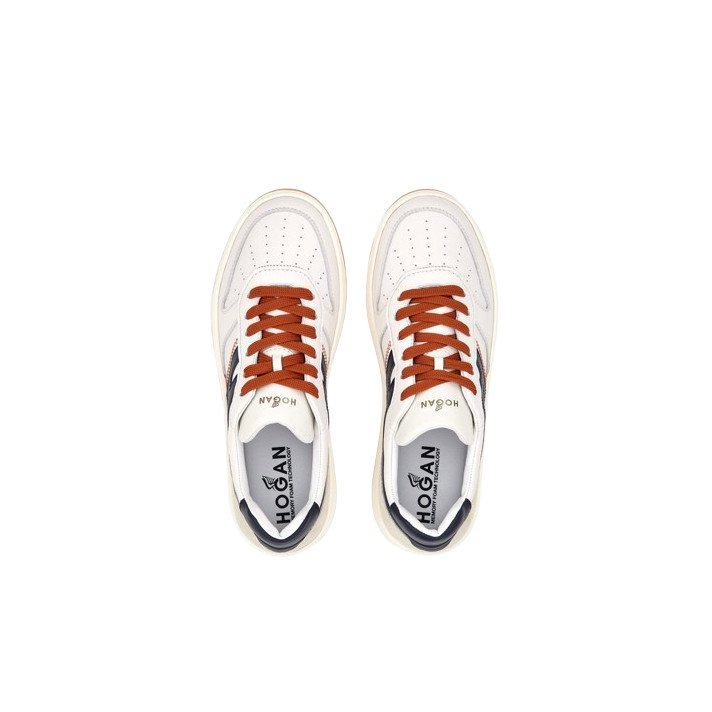 HXM 6300 HOMME BLANC NAVY ORANGE HOGAN