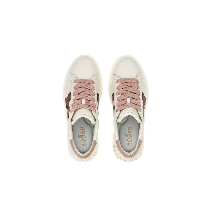 HXW5640 REBEL BEIGE/BORDEAUX HOGAN