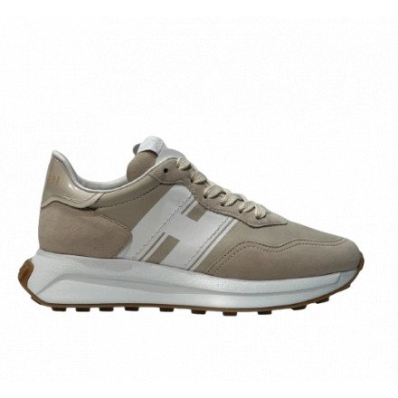 HXW6410 SNEAKERS CUIR BEIGE HOGAN