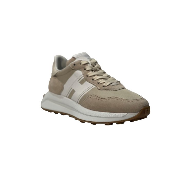 HXW6410 SNEAKERS CUIR BEIGE HOGAN