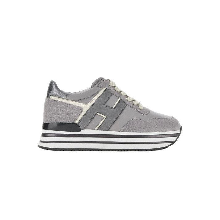 HXW4830 SNEAKERS GRIS PLATFORME HOGAN