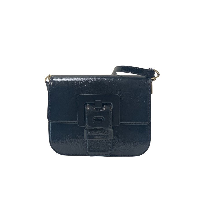 SAC TOUCH ME MEDIUM VERNIS NAVY BARBARA BUI