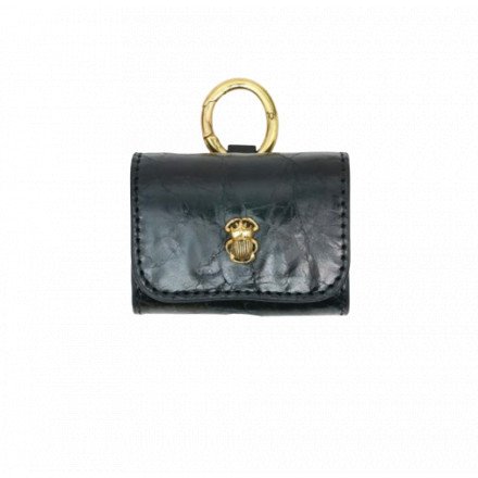 AIRPOD 2 JAMIE CUIR VERNIS NOIR CLARIS VIROT