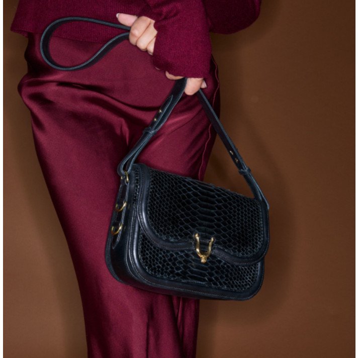 SAC MANON PYTHON NOIR CLARIS VIROT