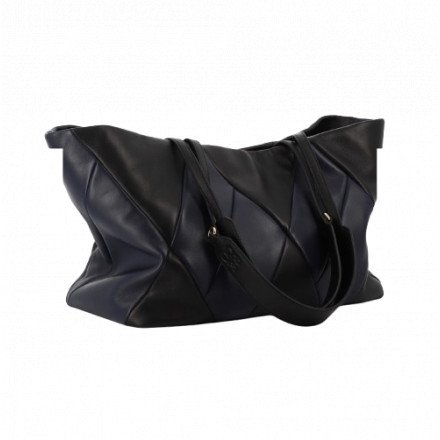 TRIXI CABAS NOIR BLEU RECO