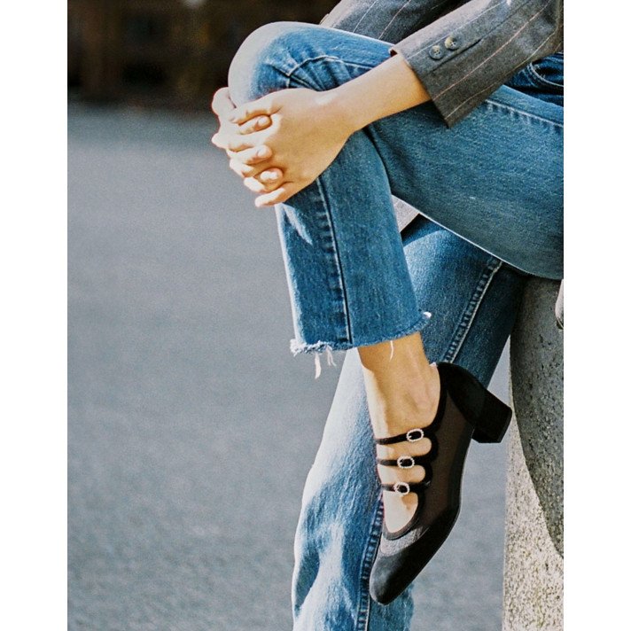 KINIGHT BABIES NOIR RESILLE CAREL