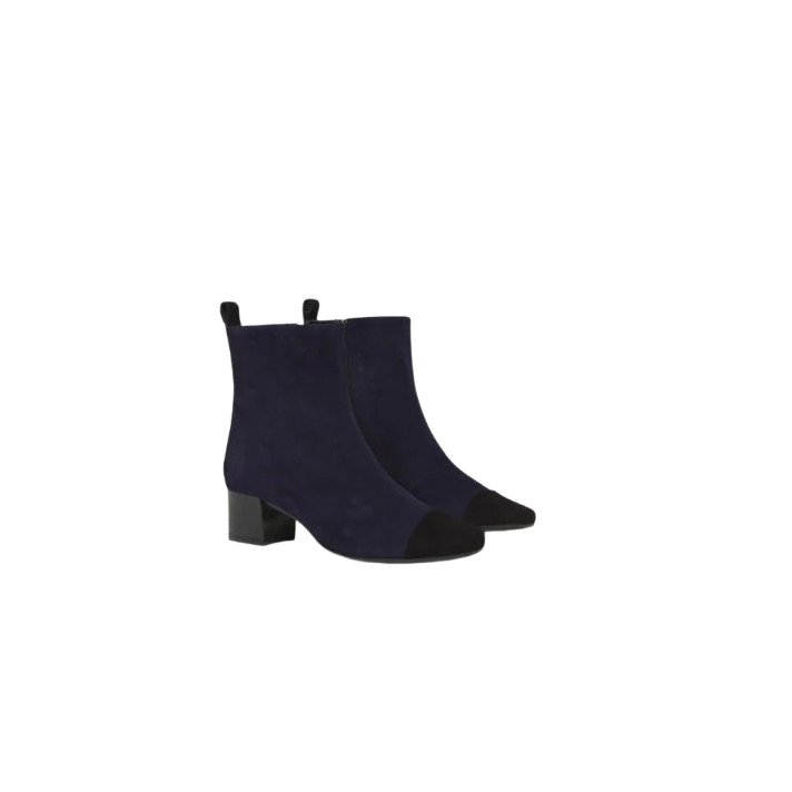 ESTIME BICOLORE BOOT BLEU/NOIR CAREL