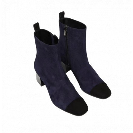 ESTIME BICOLORE BOOT BLEU/NOIR CAREL