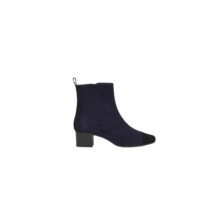 ESTIME BICOLORE BOOT BLEU/NOIR CAREL