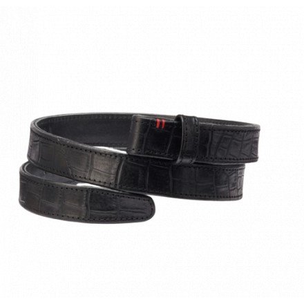 BABY CEINTURE EMBOSSE NOIR CLARIS VIROT