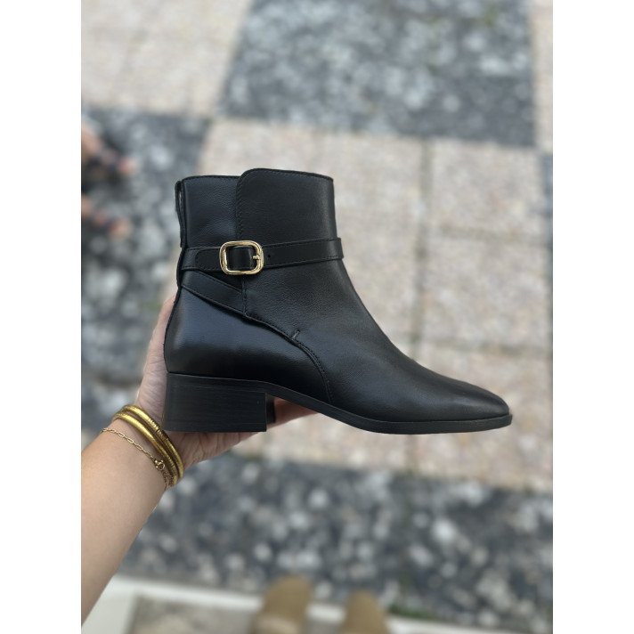 BOTTINE BARTOLOME NAPPA NOIR PARALLELE