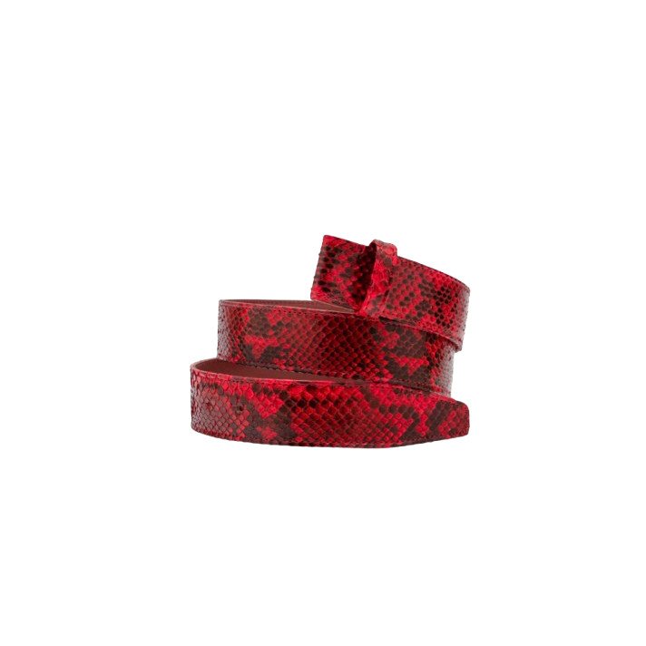 CEINTURE PYTHON RUBIS CLARIS VIROT