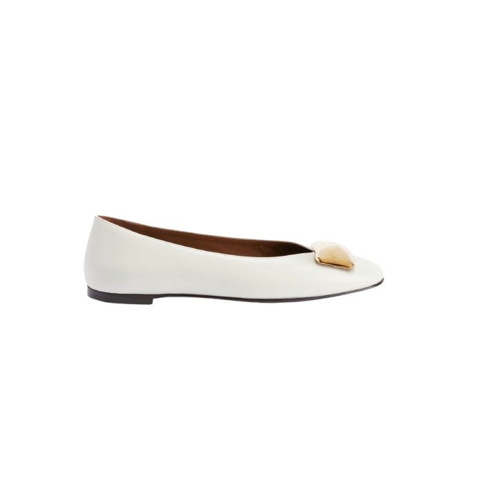 GEORGIA BALLERINES IVOIRE GIUSEPPE ZANOTTI