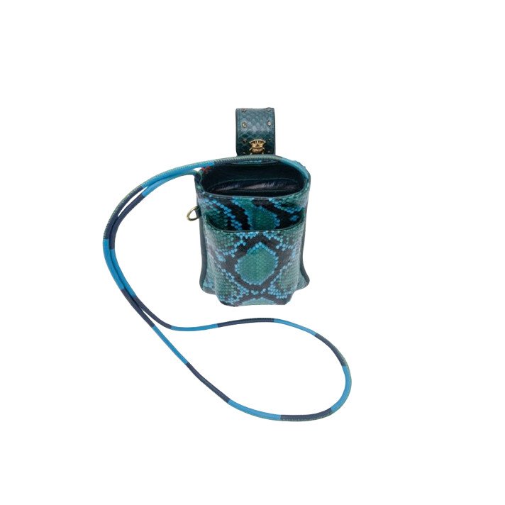 ETUI DOUBLE MARCUS PYTHON PRAIRIE CLARIS VIROT