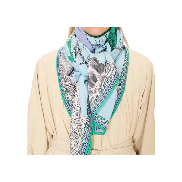 CARRE 130 DES RIVES ET DES REVES VERT INOUI EDITIONS