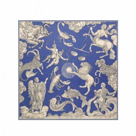 CARRE 100 ASTROLOGIE BLEU INOUI EDITIONS