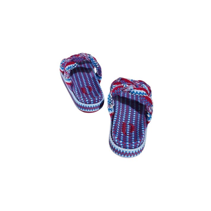 DANIELA MULE BLEU ROUGE AMAMBAIH