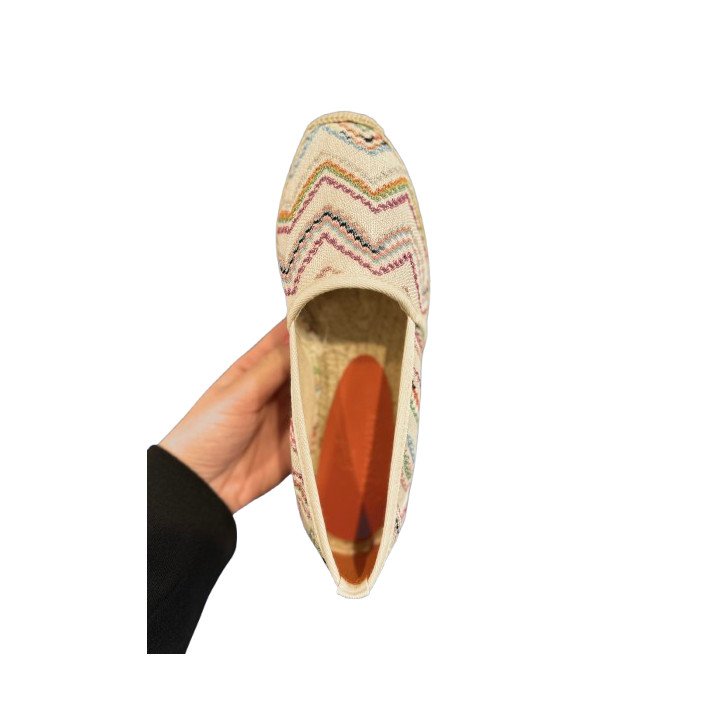 ELLE FLAT ESPADRILLE MULTICO BLC MISSONI