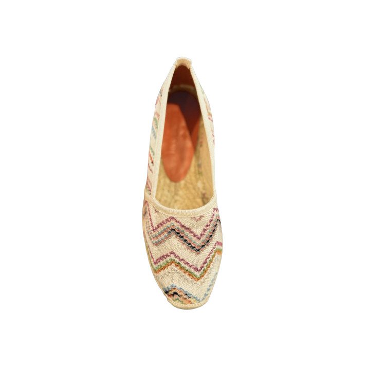ELLE FLAT ESPADRILLE MULTICO BLC MISSONI
