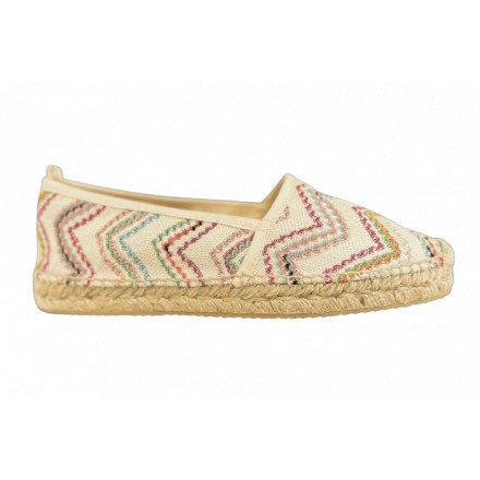 ELLE FLAT ESPADRILLE MULTICO BLC MISSONI