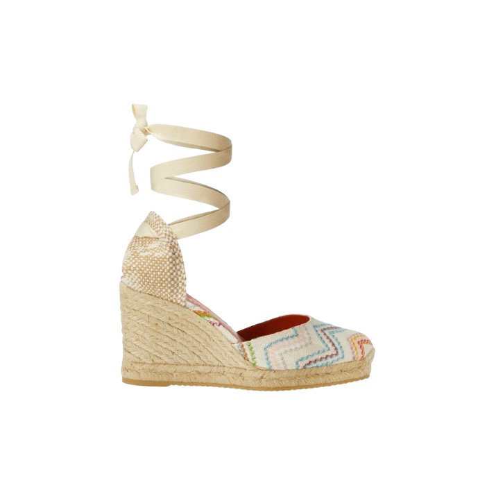 EVA ESPADRILLES COMPENSE 80 MULTICO BLC MISSONI
