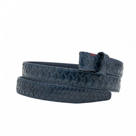 BABY CEINTURE NAVY PYTHON CLARIS VIROT