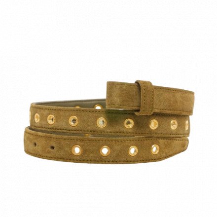BABY CEINTURE OLIVE OEILLET CLARIS VIROT
