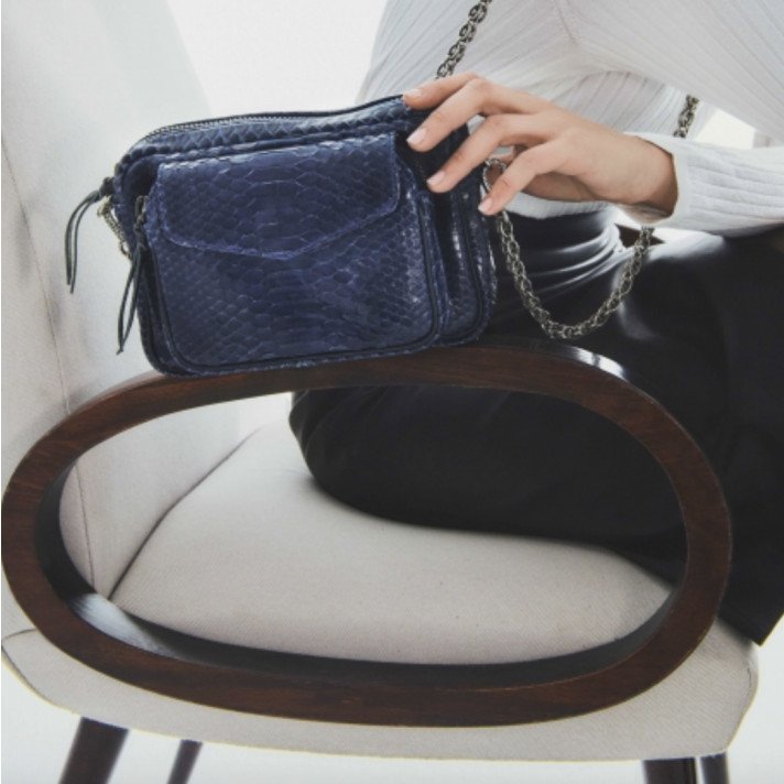 SAC CHARLY PYTHON NAVY CLARIS VIROT