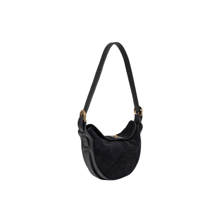 SAC ESTELLE VEAU VELOURS NOIR CLARIS VIROT