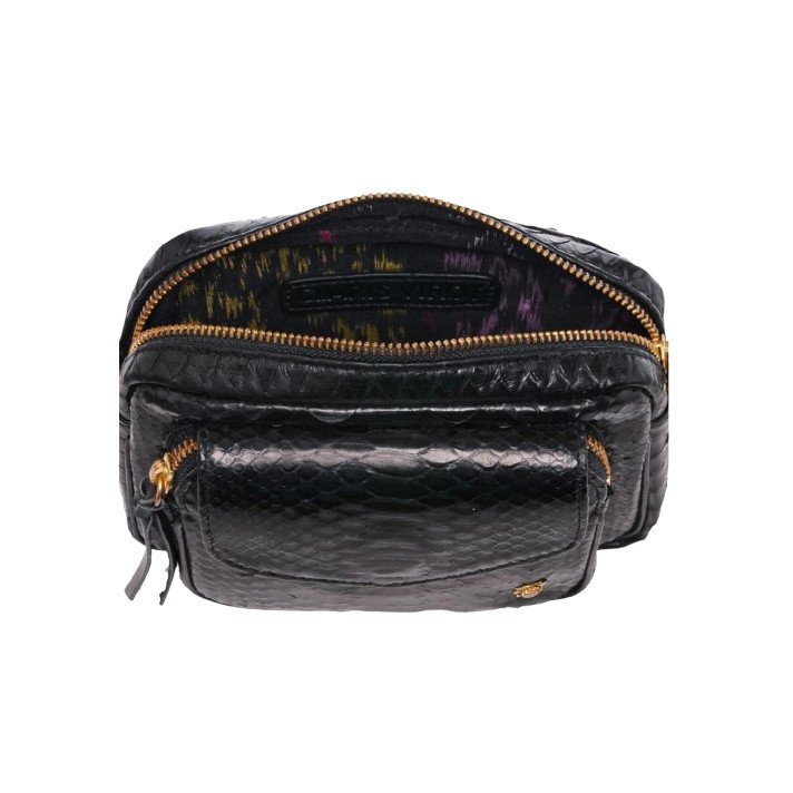 SAC BABY CHARLY PYTHON NOIR OR CLARIS VIROT