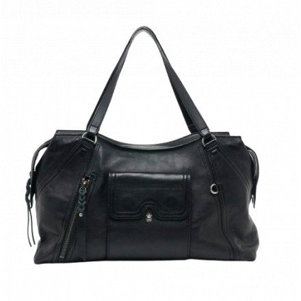 SAC JUNO CUIR NAPPA NOIR CLARIS VIROT