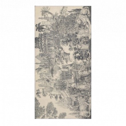 ETOLE 100 WOOL SILK PIRANESI NOIR INOUI EDITIONS