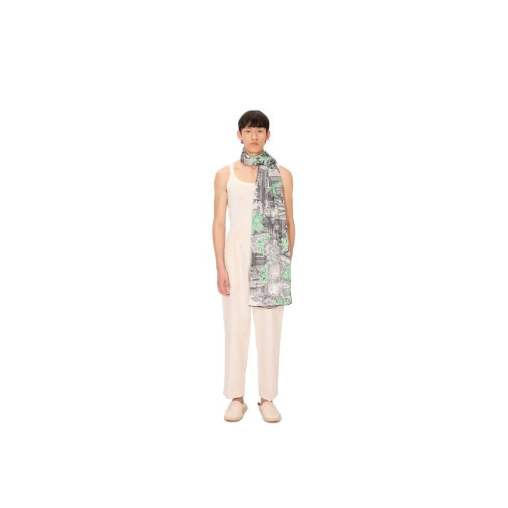 ETOLE 100 WOOL SILK PIRANESI KAKI INOUI EDITIONS