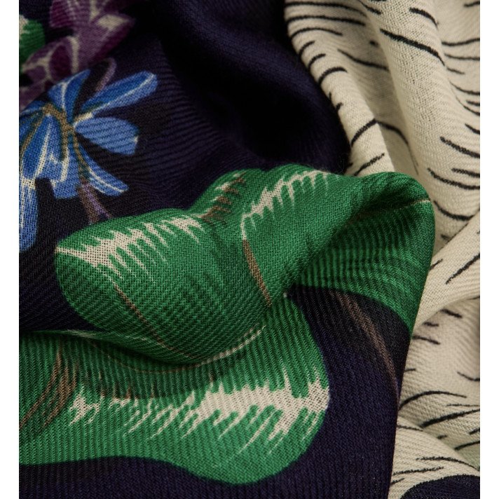 CARRE 70 TOUTOU NAVY INOUI EDITIONS