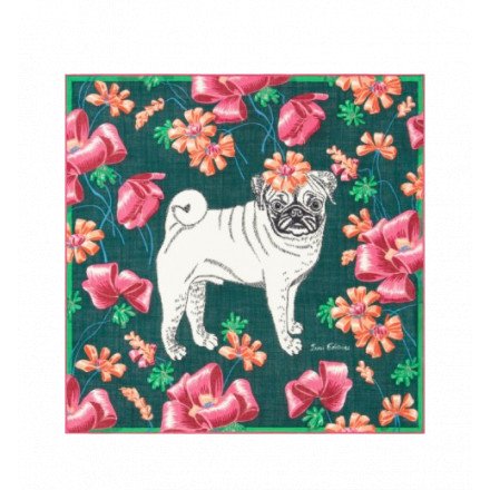 CARRE 70 TOUTOU EMERAUDE INOUI EDITIONS