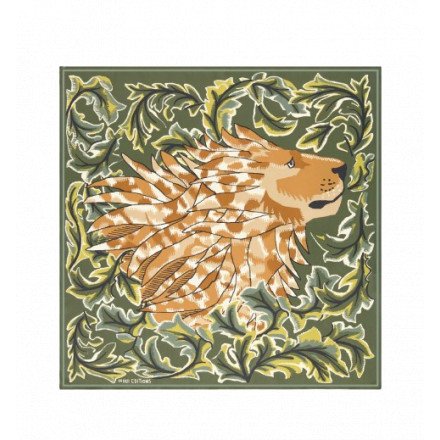 CARRE 65 LEONARD KAKI INOUI EDITIONS