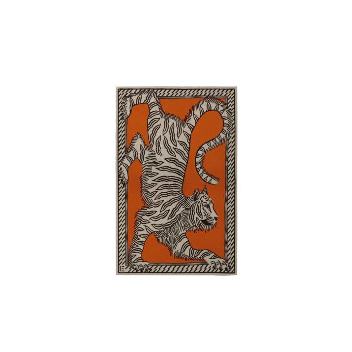 PLAID 130 MANTRA ORANGE INOUI EDITIONS